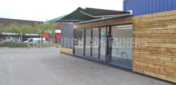 Container Awning Options Edinburgh